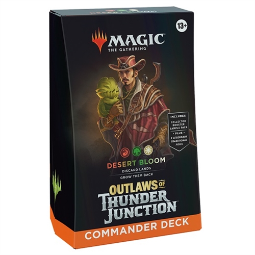 Outlaws of Thunder Junction - Commander Deck - Desert Bloom - Magic the Gathering